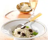 Champagner-Risotto mit Morcheln
