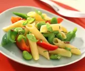 Penne mit Bohnen