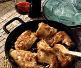 Geschmortes Kaninchen mit Backpflaumen