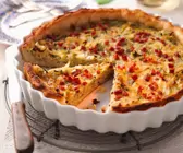 Zwiebelkuchen mit Weißkohl