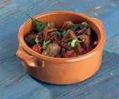Lamm in Tomatensauce