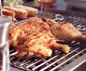 Hähnchenspieß mit Honig und Limette