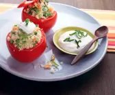 Gefüllte Tomaten mit Couscous