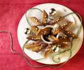 Lebkuchenstängli mit bunter Deko