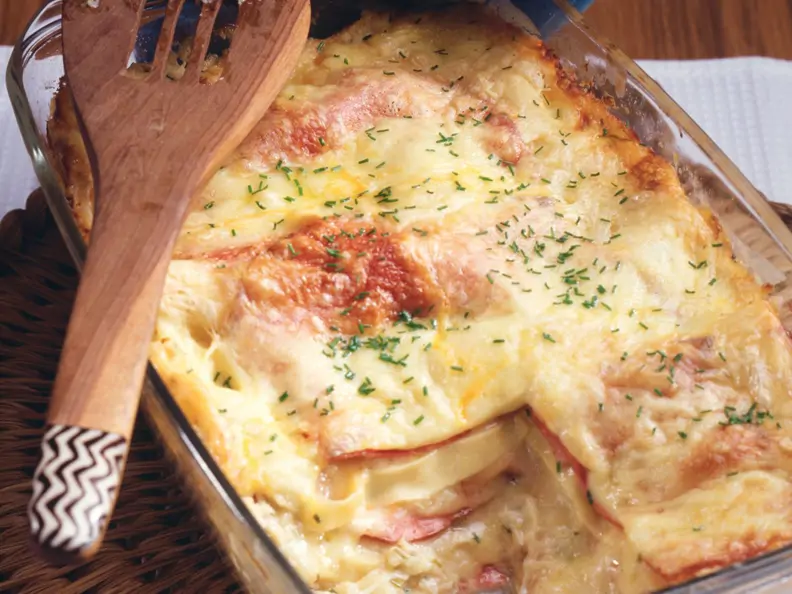 Sauerkraut-Lasagne