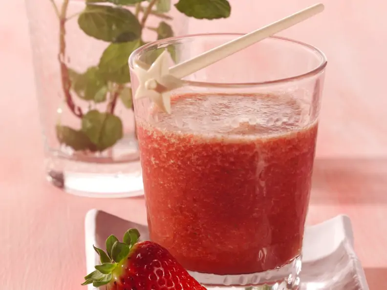 Erdbeer-Gurken-Shake