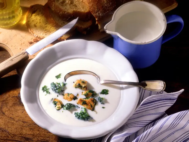 Käsecremesuppe