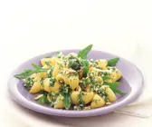 Pasta mit Rucola-Pesto