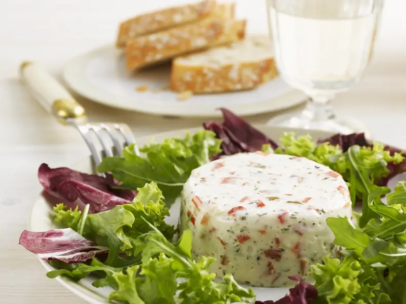 Paprika-Quark-Terrine
