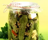 Chili-Gurken einlegen