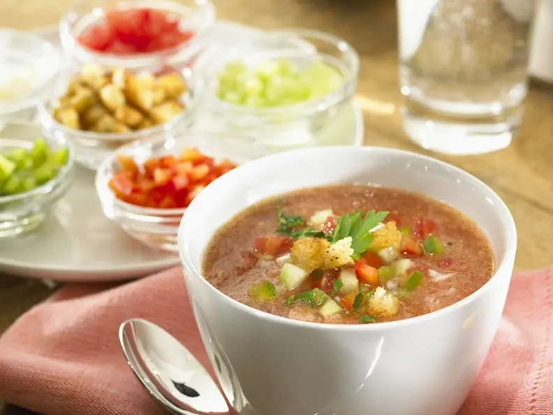 Petersilien-Gazpacho