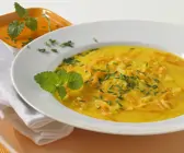 Möhren-Apfelsuppe