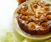 Apfelkuchen mit Mandeln