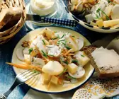 Kartoffelsalat mit Käse