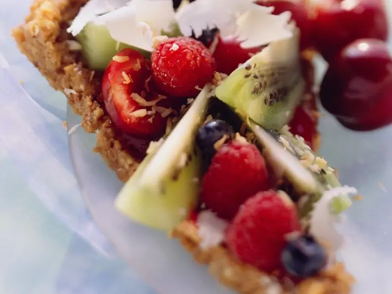 Knusper-Tarte mit Früchten