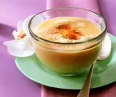Herzhafte Papayasuppe mit Kokos