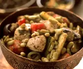 Gemüse-Tajine mit Hähnchenbrust