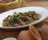 Türkischer Bohnensalat