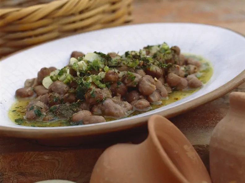 Türkischer Bohnensalat