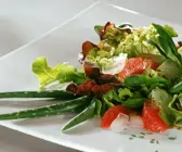 Blattsalat mit Aloe Vera