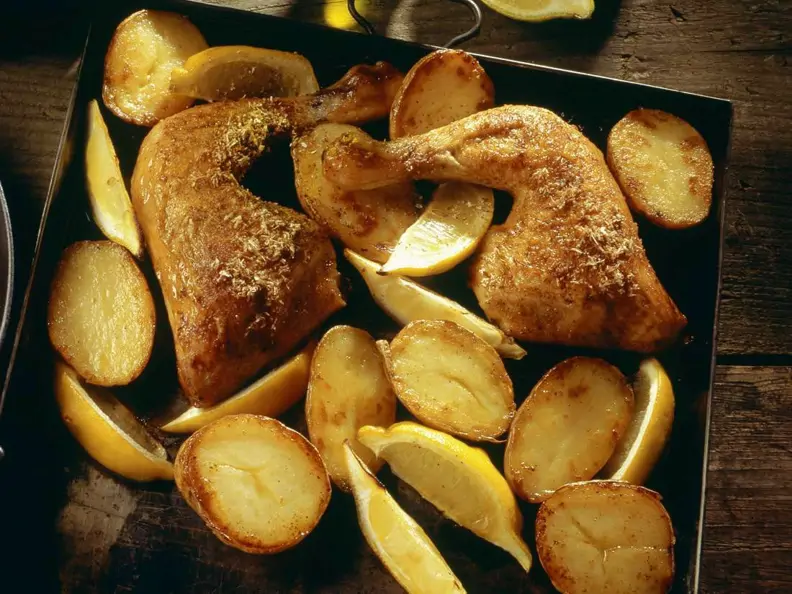 Kartoffelhähnchen