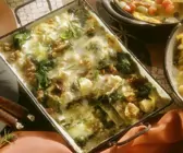 Lasagne mit Lammfleisch