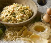 Farfalle mit Lachs