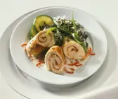 Putenröllchen mit Wildreis