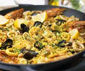 Feurige Paella