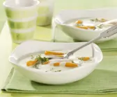 Käsesuppe mit Karotten