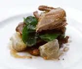 Wachtel mit Kartoffeln