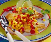 Red Snapper mit fruchtiger Salsa