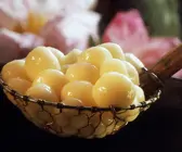 Asiatische Reismehlbällchen