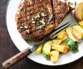 Mariniertes Steak