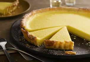 Zitronentarte mit Ricotta