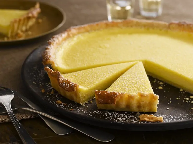 Zitronentarte mit Ricotta
