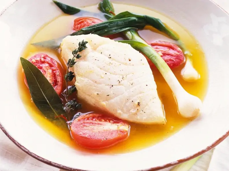 Fisch mit Gemüse