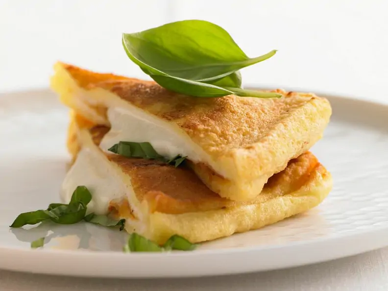 Gebratenes Käse-Sandwich