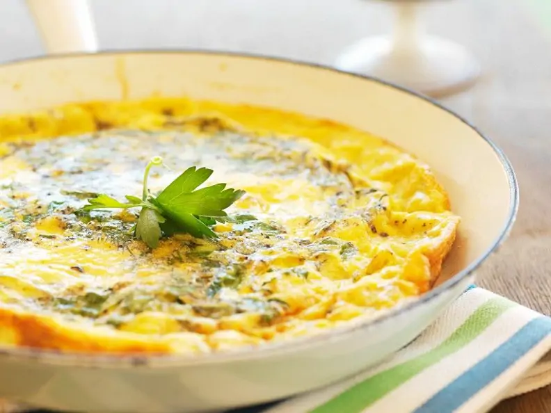 Omelette mit Kräutern