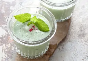 Kalte Gurkensuppe