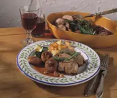Eingelegte Lammkeule mit Feigen