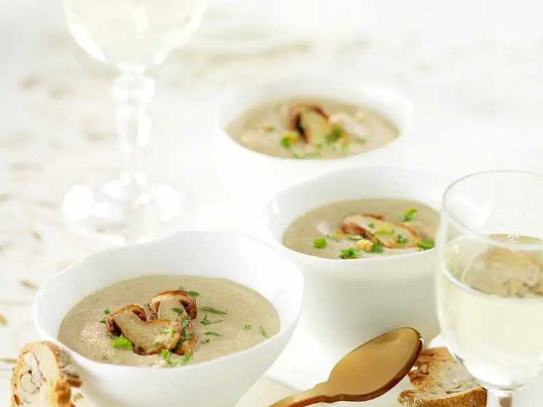 Pilzsuppe