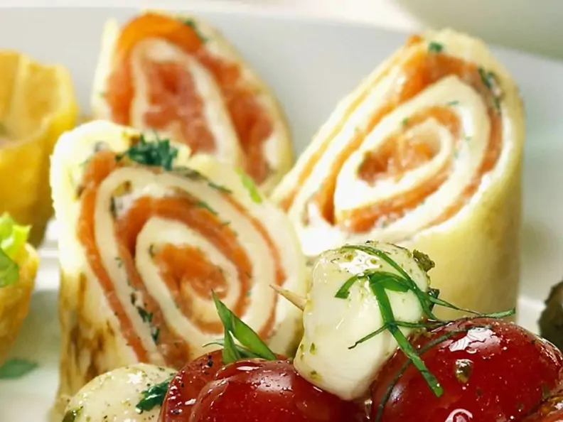 Lachs-Pfannkuchen