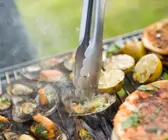 Gegrillte Muscheln