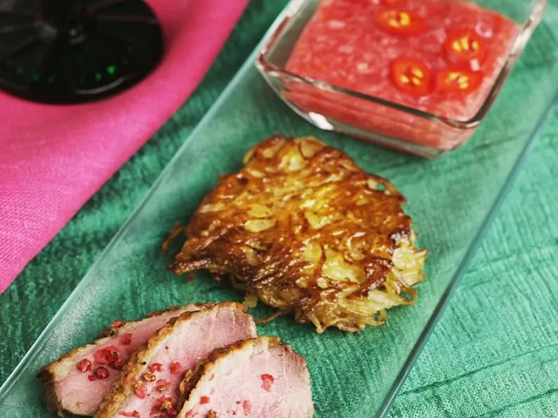 Ente mit Rösti