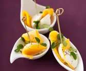 Büffelmozzarella mit Mango