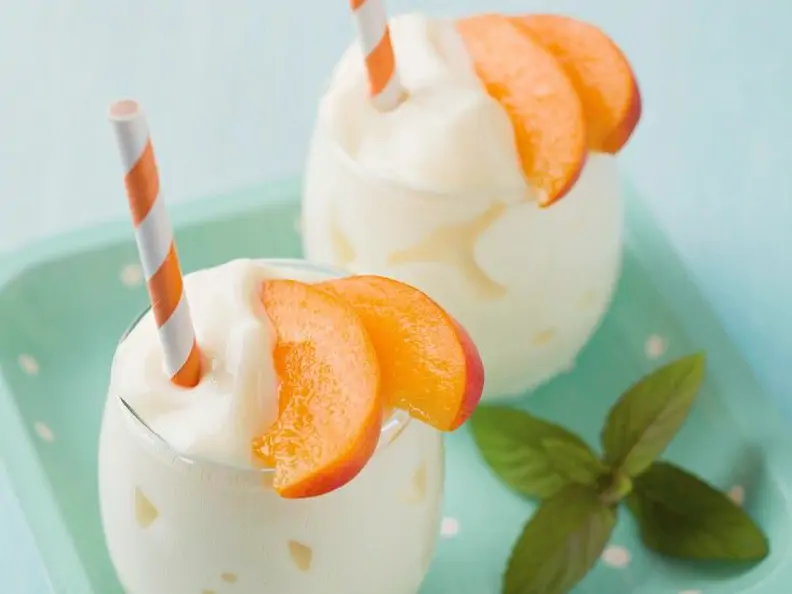 Pfirsichsmoothie