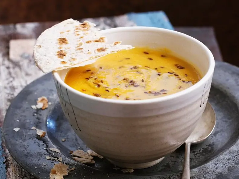 Linsencremesuppe