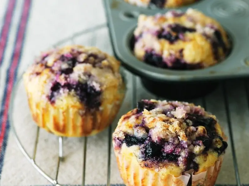 Heidelbeermuffins