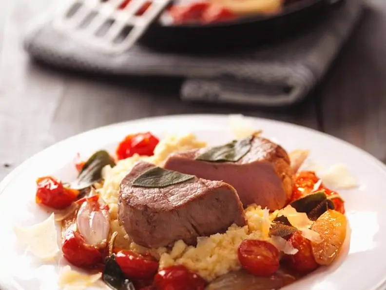 Zarte Kalbsfilets aus dem Ofen